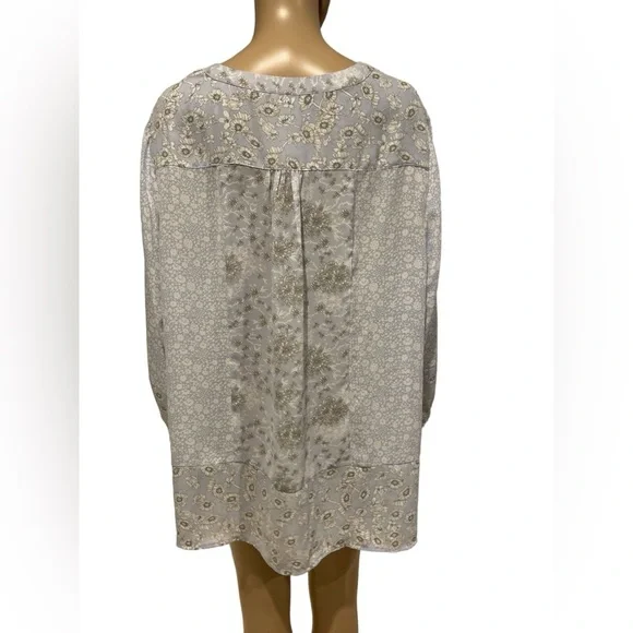 Cynthia Rowley Elegant Floral Women's Top size 2X - Picture 3 of 5